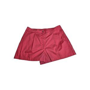 Michael Kors Shorts Womens Size 10 Salmon Pleated Front Pockets Bermuda NWT (42)